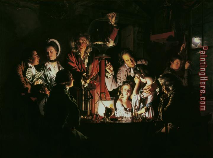 Joseph Wright of Derby An Experiment on a Bird in the Air Pump